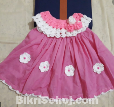 crochet baby dress